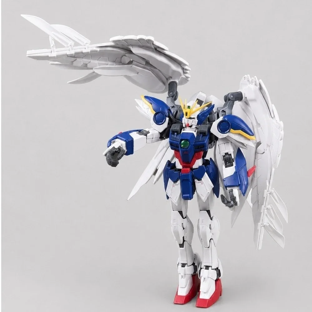 Bandai Gundam Wing Zero Custom Endless Waltz Action Figure Blue White‎ 5 inch